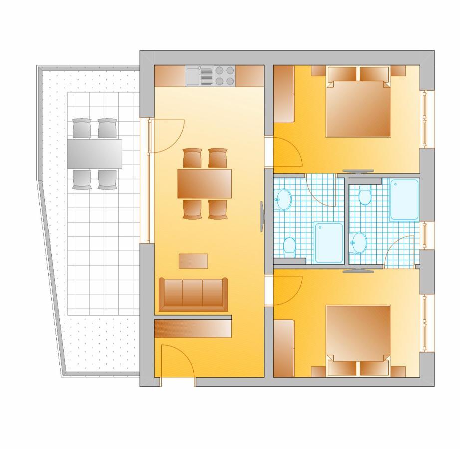 Appartement Hammerrain Flachau Dış mekan fotoğraf